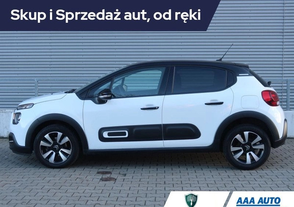 Citroen C3 cena 66000 przebieg: 31740, rok produkcji 2020 z Ryglice małe 301